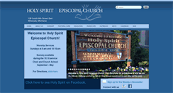 Desktop Screenshot of holyspiritmissoula.org